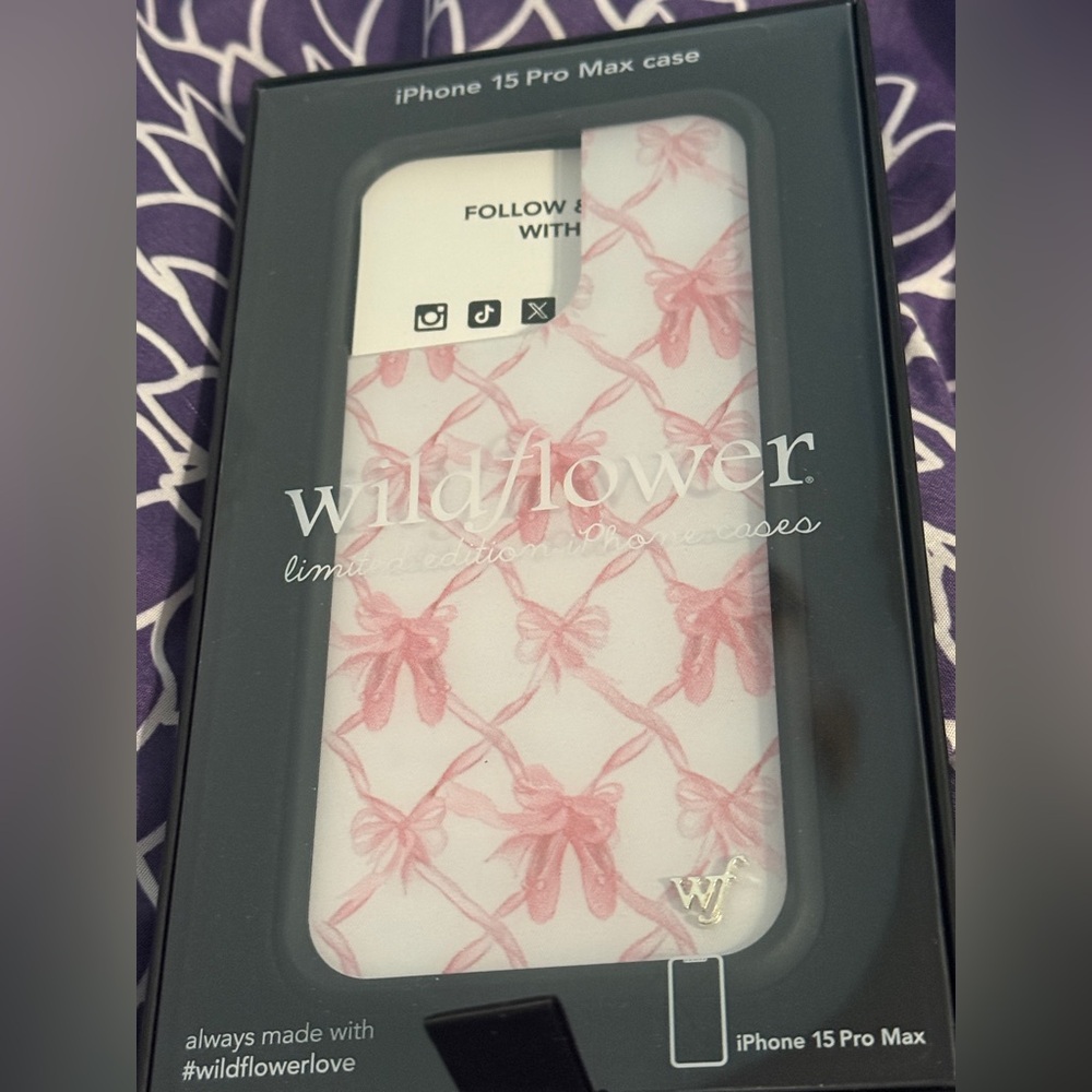 Wildflower iPhone 15 Pro Max Case - On Pointe